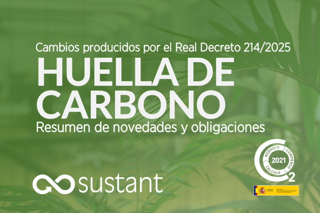 RD 214/2025 huella de carbono empresas